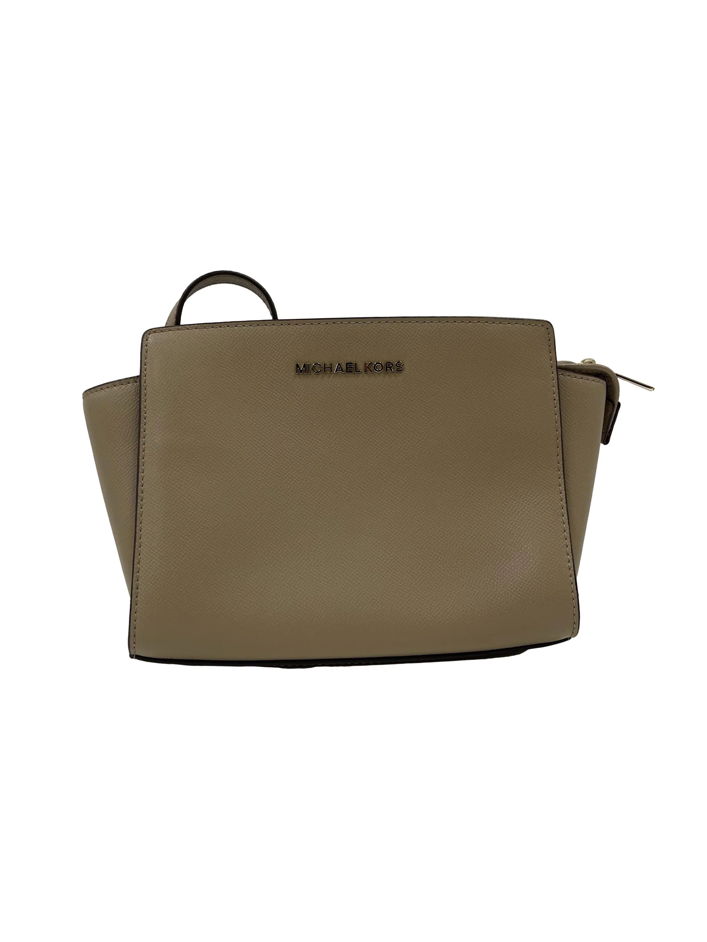 Khaki Selma Messenger Bag