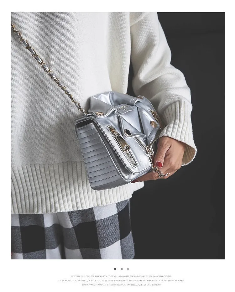 Sac a main design cuir chic / Messenger Bag luxury design